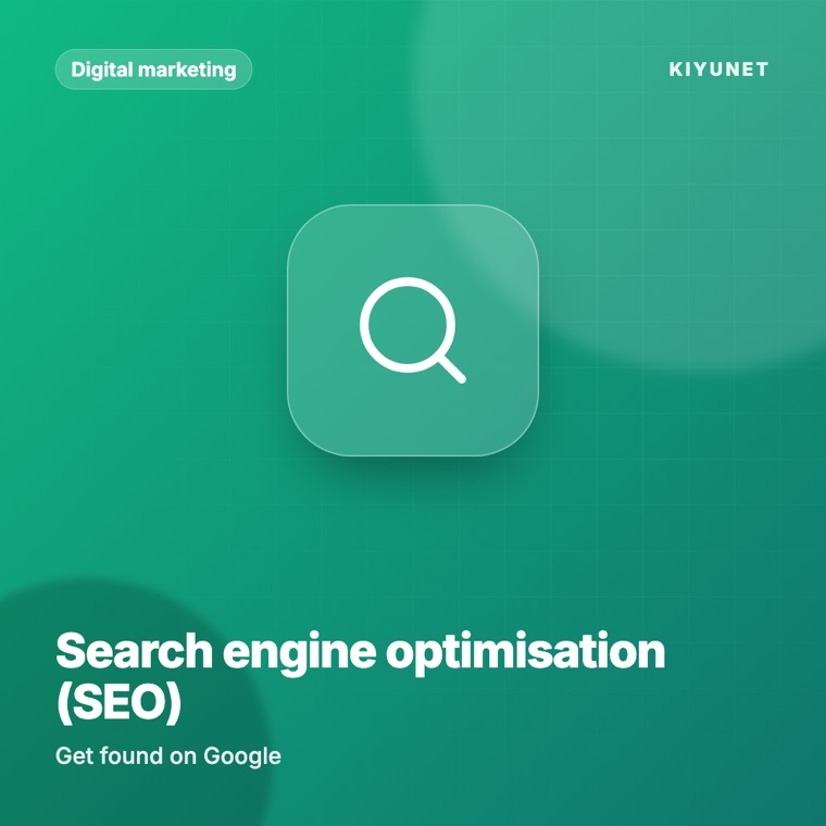 Search engine optimisation (SEO)