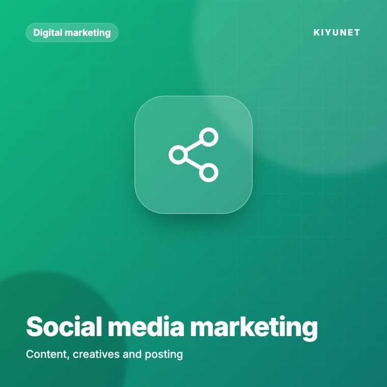 Social media marketing